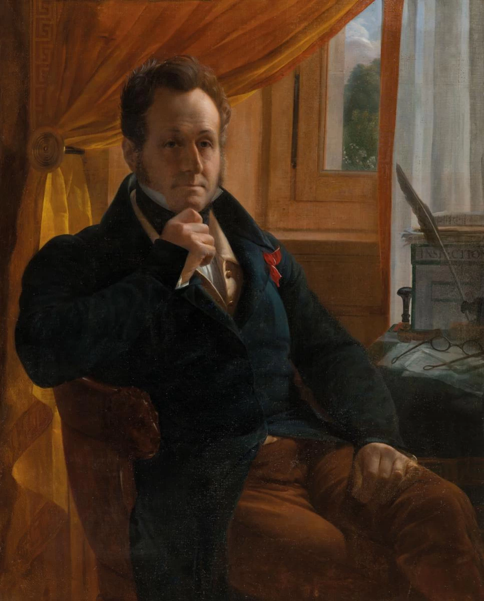 Ritratto di Jean - Pierre de Fournier de Bellevue